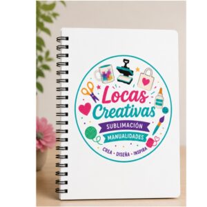 Cuaderno con Espiral Personalizado