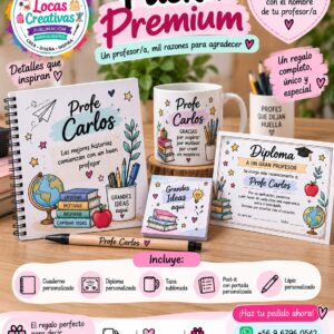 Pack 4 día del profesor